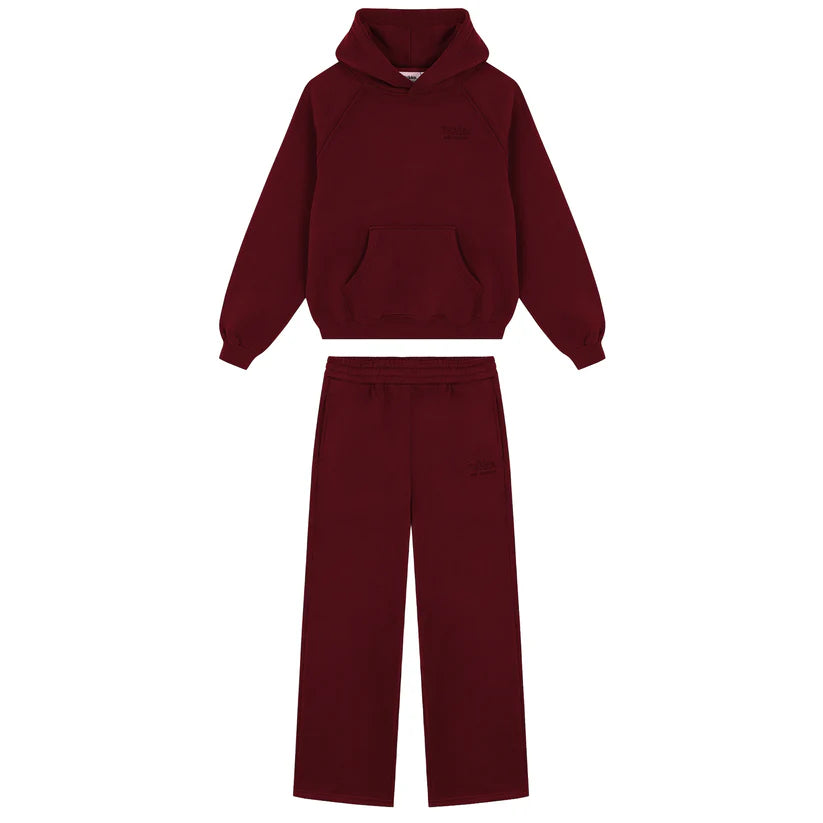 BURGUNDY TRACKSUIT