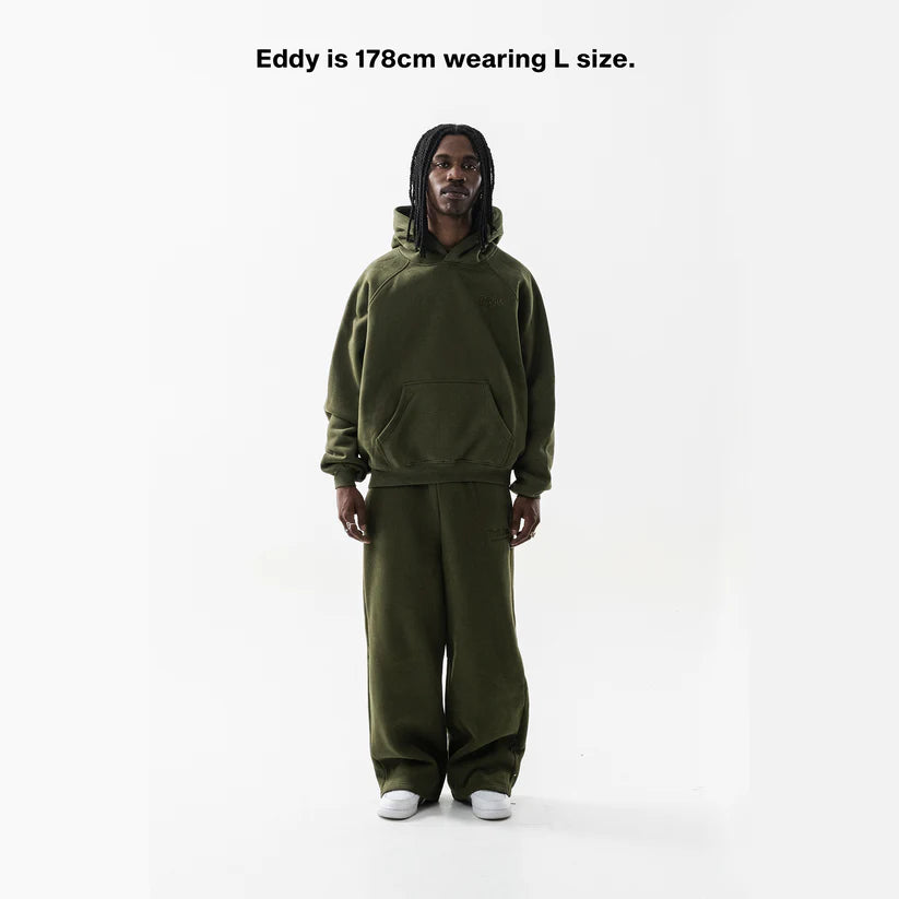 ARMY GREEN CORE HOODIE