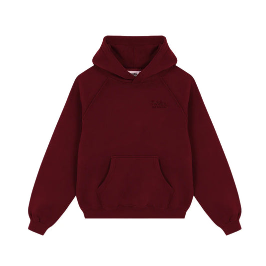 BURGUNDY CORE HOODIE