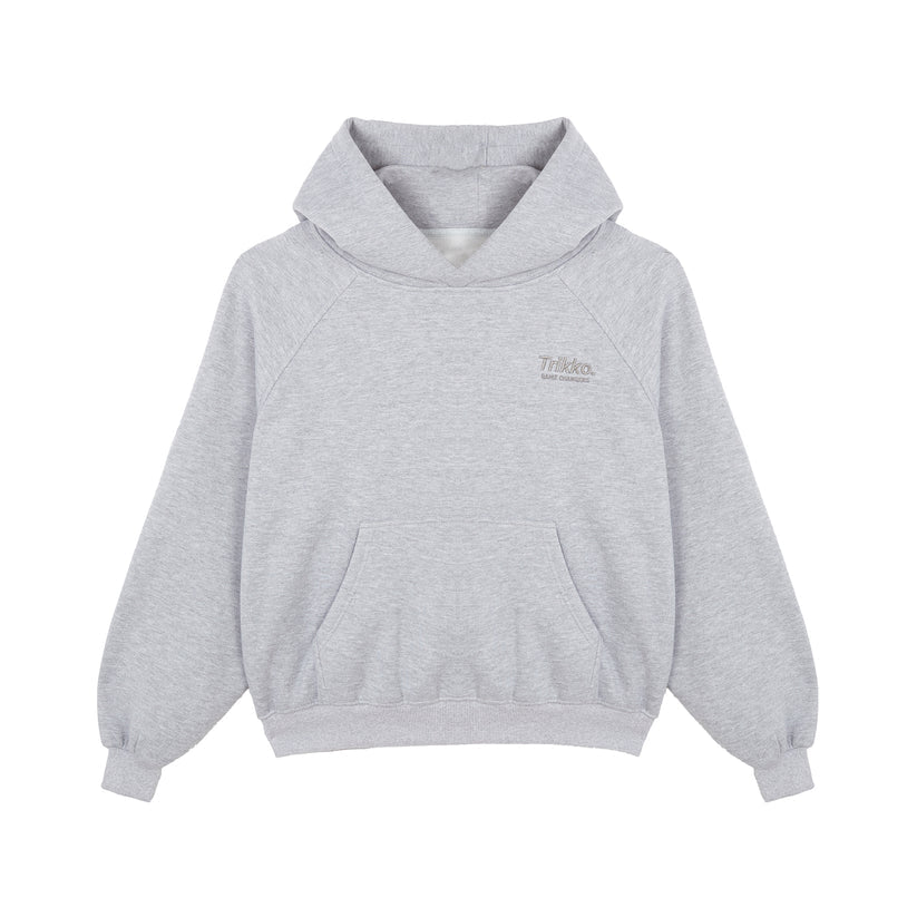 GREY CORE HOODIE
