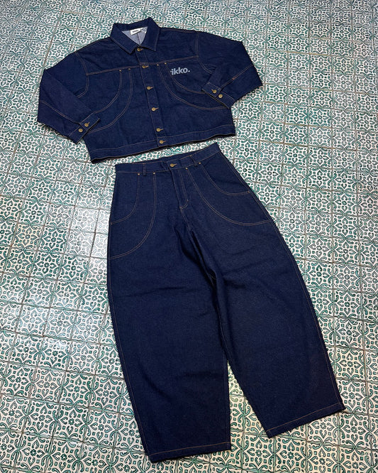 TRIKKO DENIM TRACKSUIT