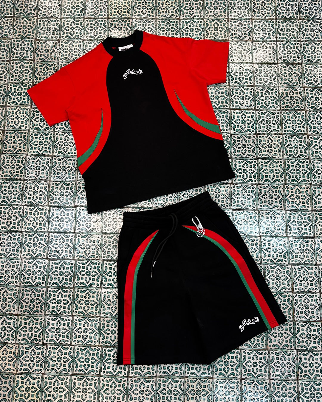 TRIKKO RED SHIRT SET