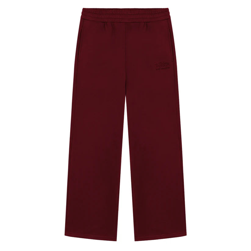 BURGUNDY CORE SWEATPANTS
